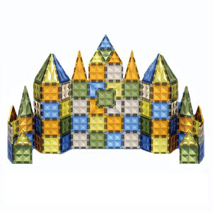 Blocchi Magnetici Educativi all'Ingrosso, Grandi Dimensioni, Castello di Diamanti, Aereo, Nave, Piastrelle da Costruzione, <span class=keywords><strong>Regalo</strong></span> per Bambini - Product Image 1