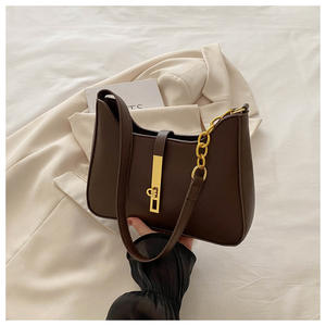 Sac bandoulière homme en PU, couleur unie, tendances streetwear printemps 2025, fermeture éclair et boucle - Product Image 5