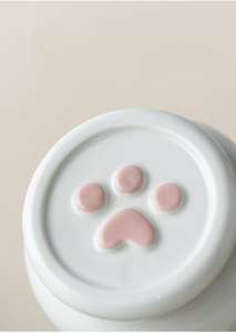 Керамические урны ручной работы на заказ с фото для маленьких домашних животных: элегантные контейнеры для кремации любимых питомцев, экологичные, для собак и других животных, памятные сувениры - Product Image 5