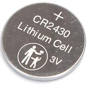 Pila de botón CR2430, 3V, paquete de 5 unidades, ideal para relojes, calculadoras y dispositivos electrónicos. - Product Image 1