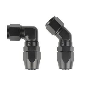 45 ° 90 ° 锻造母软管端部4AN 6AN 8AN 10AN配件 - Product Image 1