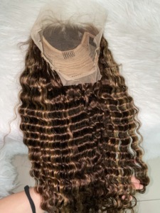 Commercio all'ingrosso di Colore di Evidenziazione Dei <span class=keywords><strong>Capelli</strong></span> Del Tessuto Bundles Clou Marrone, Colore Misto Marrone Bionda Brasiliana dei <span class=keywords><strong>capelli</strong></span> - Product Image 4