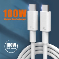 Charge rapide Data Sync Otg 20W/66W/100W PD Câbles de chargeur Téléphone portable 3A Type C à Type C Câble USB-C Câble pour téléphone 14