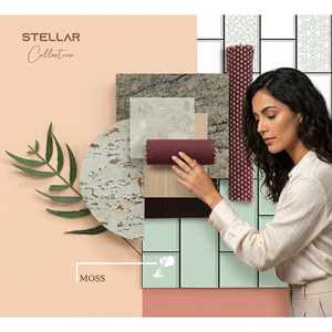 Azulejos de Pared de Cerámica Digital Modernos de 300x450 mm, Superficie Brillante Resistente al Agua y al Desgaste, Diseños Gráficos para Decoración del Hogar - Product Image 2