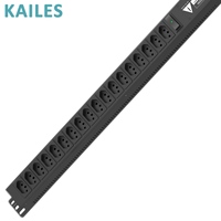 KAILES (KLS) Série K22 32A Monophasé CA 200-240VAC Usage Industriel 18 Prises Brésiliennes Équipement de Distribution d'Énergie
