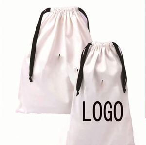 Bolsas de Regalo Personalizadas de Lona con Cordón de Algodón, Bolsitas con Logotipo para Recuerdos de Fiesta, Bolsas para Llevar a Cualquier Lugar - Product Image 2