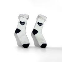 Calcetines de Casa de Punto Grueso con Estilo Dulce para Damas, con Descuento