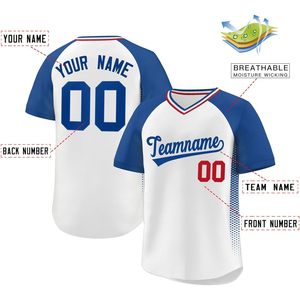 Camiseta de Béisbol Personalizada con Cuello en V, Unisex, Transpirable, con Estampado de Sarga, Nombre del Equipo, Número 00, Ropa Deportiva Personalizada - Product Image 2