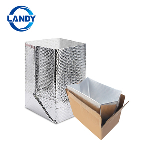 Thực Phẩm Đông Lạnh Đôi Cách Điện Hộp Liners Số Lượng Lớn Lá Chắn Mát Cách Điện Hộp Liners - Product Image 4