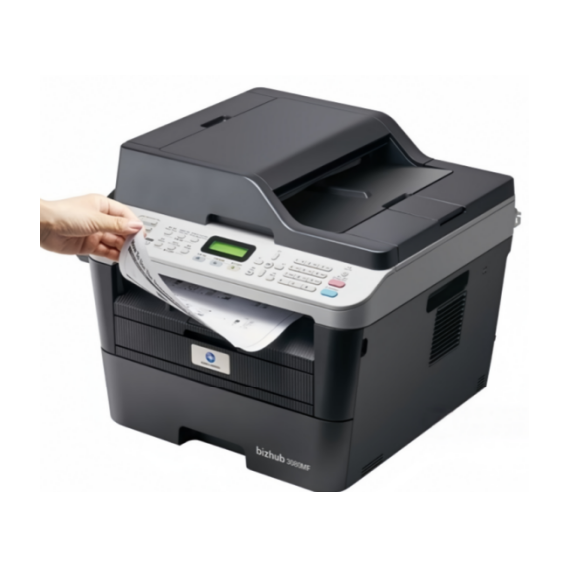 Black and White Wireless Laser Printer for Konica Minolta 3000MF Monochrome Duplex High-Speed for Office Use