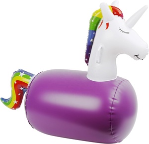 Juguetes Inflables de Unicornio y Dinosaurio para Niños, Caballito Saltarín Inflable, Juguete de Montar Inflable - Product Image 5
