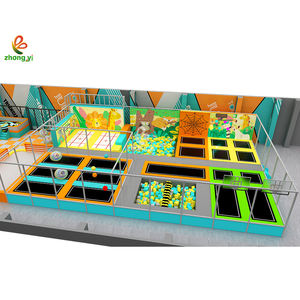 ชุดเครื่องเล่นของเล่นนุ่มๆสำหรับเด็กปลอดภัยและทนทานออกแบบได้ตามต้องการโซลูชันสนามเด็กเล่นแบบกำหนดเองโดย Zhongyi - Product Image 5