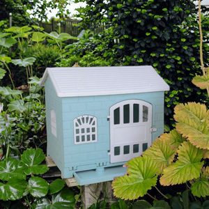 Casa para Perros al Aire Libre con Forma de Árbol Ecológica Z2 con Baño, Plástico Impermeable, Móvil para Sala de Estar - Product Image 4