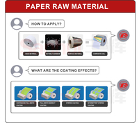 Machine à plastifier électrique à bande étroite Bopp pour l'emballage de feuilles de ceinture métallique de films en papier plastique