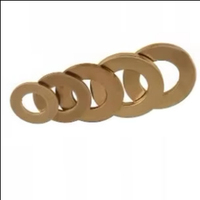 Rondelle plate industrielle robuste en laiton de qualité supérieure M10 DIN 125 pour fixation à pression uniforme