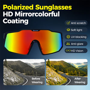 Logotipo personalizado de los hombres Deportes Gafas de moda personalizada Deporte Ciclismo Gafas y gafas de sol Accesorio de marca - Product Image 3