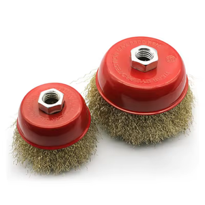 Disque de dépoussiérage de polissage flexible en métal <span class=keywords><strong>brosse</strong></span> en fil de cuivre <span class=keywords><strong>brosse</strong></span> en métal meule - Product Image 1