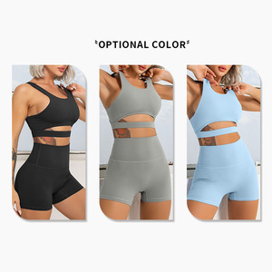 Reggiseno sportivo senza schienale Oem MIQI 2022 Private Label personalizzato da donna riciclato - Product Image 6