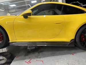 Kit de Carrocería de Fibra de Carbono de Alta Calidad para <span class=keywords><strong>Porsche</strong></span> <span class=keywords><strong>911</strong></span> 992, Mejora al Estilo Techar, Difusor Delantero, Faldones Laterales, Alerón - Product Image 3