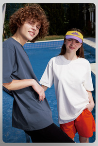 T-shirt Streetwear 250G in Tessuto Profumato alla Menta 5-in-1 ad Asciugatura Rapida, Traspirante e Rinfrescante, Personalizzabile - Product Image 4