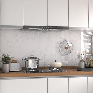 3D đá cẩm thạch trắng dán vỏ và dính hình nền PVC tự dính có thể tháo rời Granite cho bàn bếp - Product Image 2