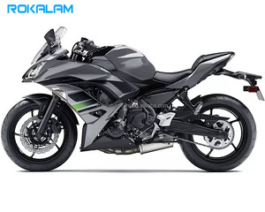 Carenados Grises para Kawasaki Ninja 650R ER-6F 2017 2018 2019 Kit de Carrocería <span class=keywords><strong>ER6F</strong></span> 17 18 19 <span class=keywords><strong>Carenado</strong></span> de Motocicleta de Posventa - Product Image 1