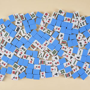 Tuiles de Mahjong américaines personnalisées, de haute qualité et bon marché, 30 mm, 166 pièces, ensemble de Mahjong pour le divertissement - Product Image 6