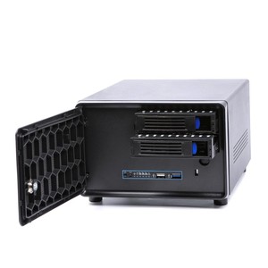 Caja de servidor de almacenamiento de red MicroATX Nas Gabinete 2 bahías 2-HDD <span class=keywords><strong>ITX</strong></span>/ATX/Rack/<span class=keywords><strong>Mini</strong></span> chasis Puerto frontal USB Ventilador de refrigeración Estilo fresco - Product Image 2