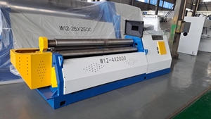 W12 CNC 4x2000 thủy lực Con lăn Máy <span class=keywords><strong>4</strong></span> cuộn tấm uốn CuộN máy móc - Product Image 5
