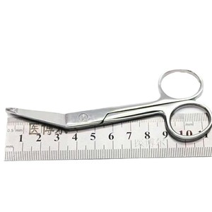 Ciseaux à pansements en acier inoxydable, ciseaux à gaze de 14 cm et 18 cm, ciseaux à pansements, ciseaux d'infirmière, fabricant, grand modèle - Product Image 4