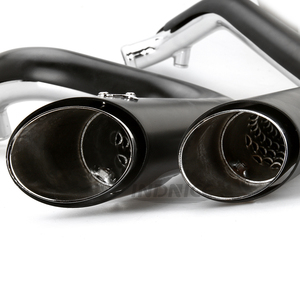 Hệ thống ống xả kiểu ngắn xếp tầng màu đen dành cho Harley Sportster 2004-2013 Xl883 Xl1200 - Product Image 2