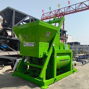 Js1000 Series <span class=keywords><strong>Mixer</strong></span> beton wajib batang ganda, mesin pencampur beton kecil dengan komponen inti pompa Motor mesin - Product Image 5