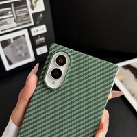 Étui en fibre de carbone à texture grossière avec anneau magnétique intégré pour Samsung Z Fold 8 Ultra 8 7 6 5 4 3, avec protection en verre trempé
