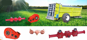 Fertilizante profesional Broadcaster Fertilizante Sembradora Caja de cambios Reductor de velocidad Fertilizante Sembradora Gear Drive Gearbox para la venta - Product Image 5