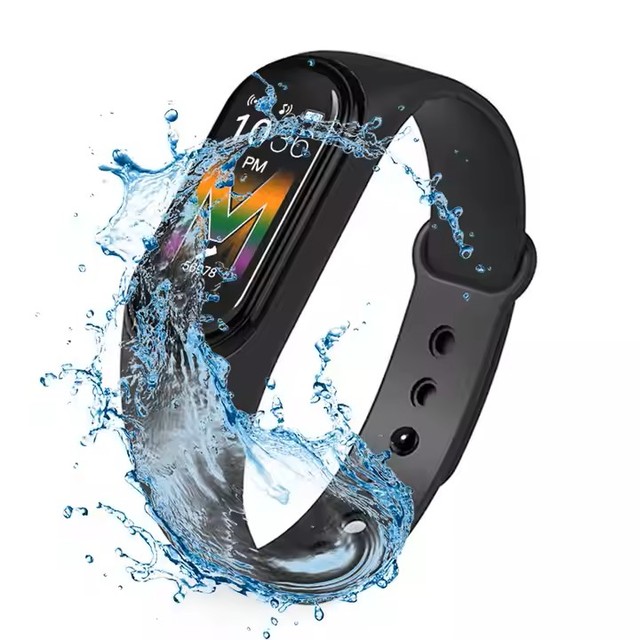 Waterproof BT Smart Sports Bracelet TFT Color Touch Screen 50mAh Battery Heart Rate Blood Oxygen Blood Consumer Electronics