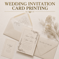 Luxuriöse Hochzeitseinladungskarten mit Spot-UV-Beschichtung und Folienrand, Individuelles Design, Elegante Personalisierte Hochzeitspapeterie