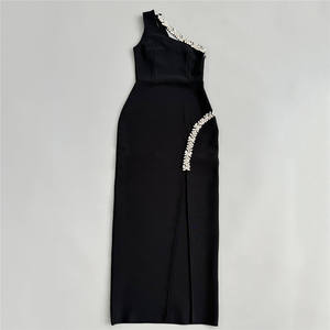 Summer Dresses Round Neck Bodycon Dress Ladies Sexy Sleeveless High <b>Waist</b> Party Mini Dress - Product Image 2