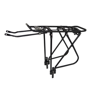 Portaequipajes trasero sólido duradero para bicicleta de montaña reforzado con estabilidad Portaequipajes versátil para evitar que los artículos se caigan - Product Image 1