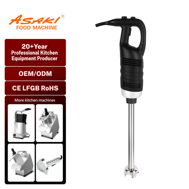 ASAKI Factory Price Big Power  Commercial Stick Blender Heavy Duty Immersion Blender Machine Food Mixer Immersion Blender