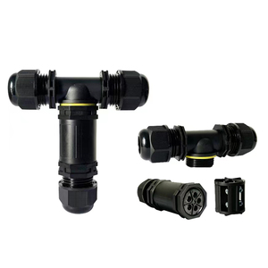 Đầu Nối Chống Nước M20 Nylon 2 Chân IP68 Đầu Nối Dây Điện Bằng Nhựa Nối Nhanh Loại T Điện Áp Thấp Dùng Cho Chiếu Sáng Ngoài Trời - Product Image 3