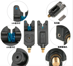 Lumière LED colorée, sans fil, alarme de morsure pour la pêche, les carpes, 1 pièce - Product Image 3