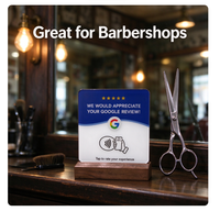 Support de Comptoir NFC Google Review Card pour Affichage par Tap – Idéal Restaurants, Hôtels, Cafés – Vente en Gros Direct Usine – Prêt à Expédier – En Stock