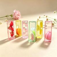 Jouet à presser réaliste en forme de bâtonnet glacé aux fruits B Vaseline, texture douce et crémeuse, unisexe, à partir de 3 ans, emballage en boîte