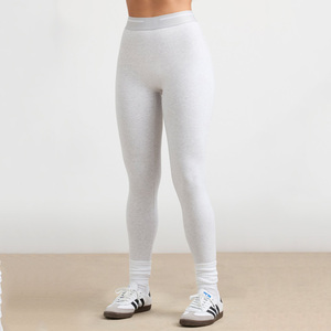 Leggings da Yoga da Donna in Cotone Organico, Asciugatura Rapida, Logo Personalizzabile, Elasticizzati e Traspiranti - Product Image 1