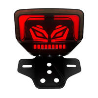 Accessoires de moto CG125, feu arrière à LED modifié avec clignotants