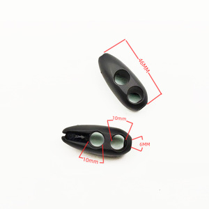 Bag <b>Hook</b> <b>Plastic</b> Black 46mm X 10mm X 6mm High Quality For Bag Hanging Accessories - Product Image 1