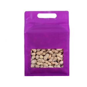Sac fourre-tout en toile laminée avec impression couleur et logo personnalisé 18x28cm – Pack promotionnel - Product Image 4