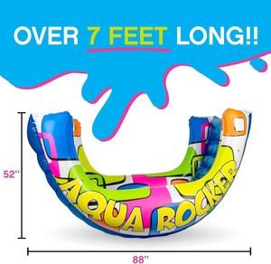 Flotador Inflable para Piscina de PVC Aqua Rocker - Product Image 5