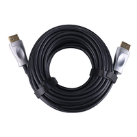 Câble AOC DP 1.4 de haute qualité 50M 100M en fibre optique 4K 60Hz, blindage combiné mâle-mâle doré pour projecteur vidéo et audio