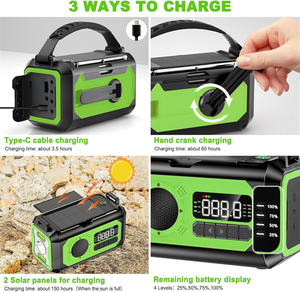 Equipo de supervivencia profesional, botiquín de primeros auxilios, botiquín de emergencia Con linterna de Radio, silbato para terremotos, senderismo, caza - Product Image 3